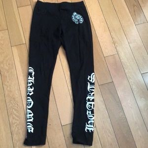 chrome heart legging